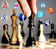 Loscuatro componentes de la estrategia de utilización de los medios sociales